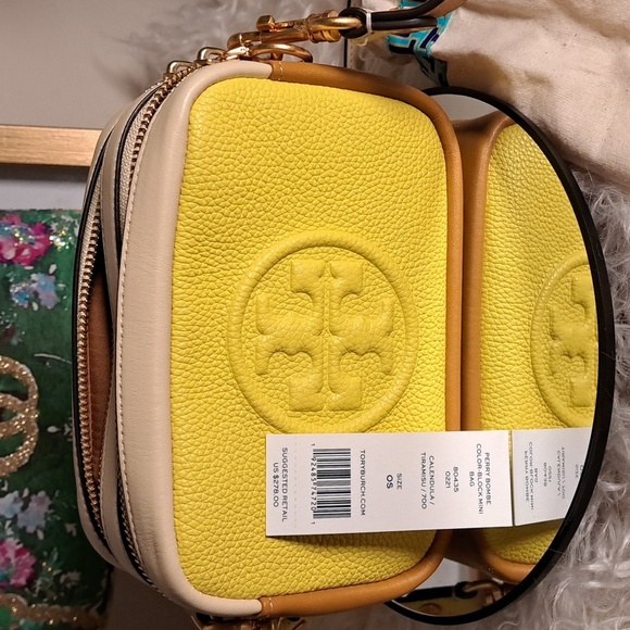 Tory Burch Perry Bombe Color Block Mini Bag - Picture 9 of 13